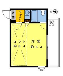 ライフピアムーン201の間取り図