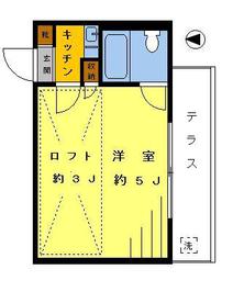 ライフピアムーン103の間取り図