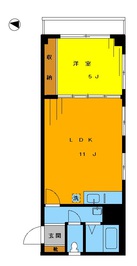 メゾン高円寺405の間取り図